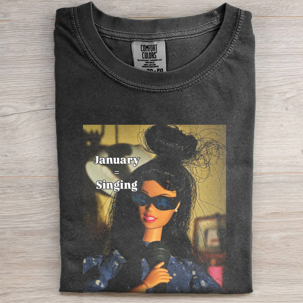DOLL FACE MEME JANUARY VIBE TEE