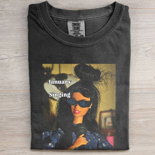 DOLL FACE MEME JANUARY VIBE TEE