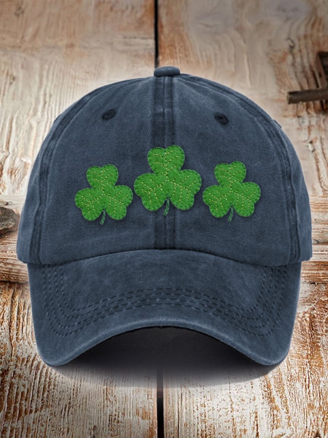 Unisex Distressed Cotton St. Patrick's Day Hat