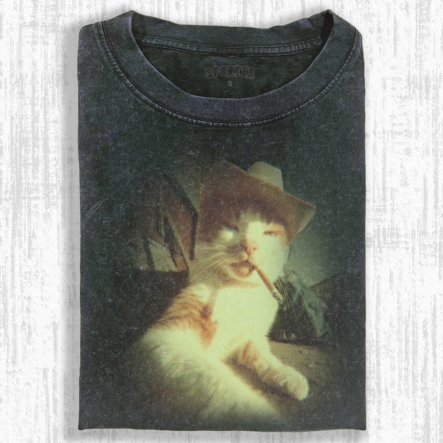 WACKY CAT TEE. 7.18