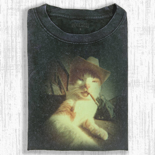 WACKY CAT TEE. 7.18