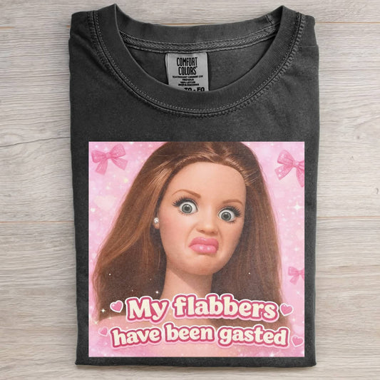 FACE DOLL GIRL FUNNY MEME TEE