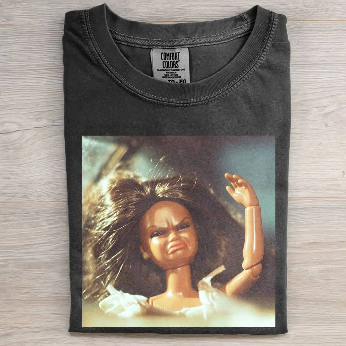 STANK FACE DOLL GIRL FUNNY MEME TEE