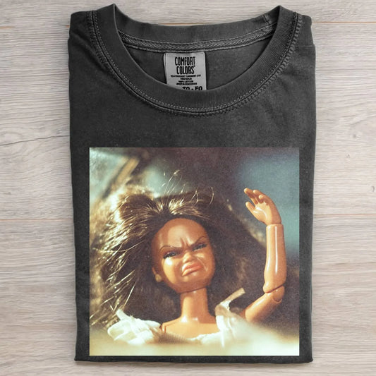 STANK FACE DOLL GIRL FUNNY MEME TEE