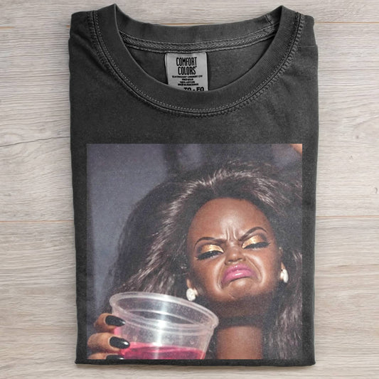 BLACK GIRL DOLL FUNNY MEME TEE