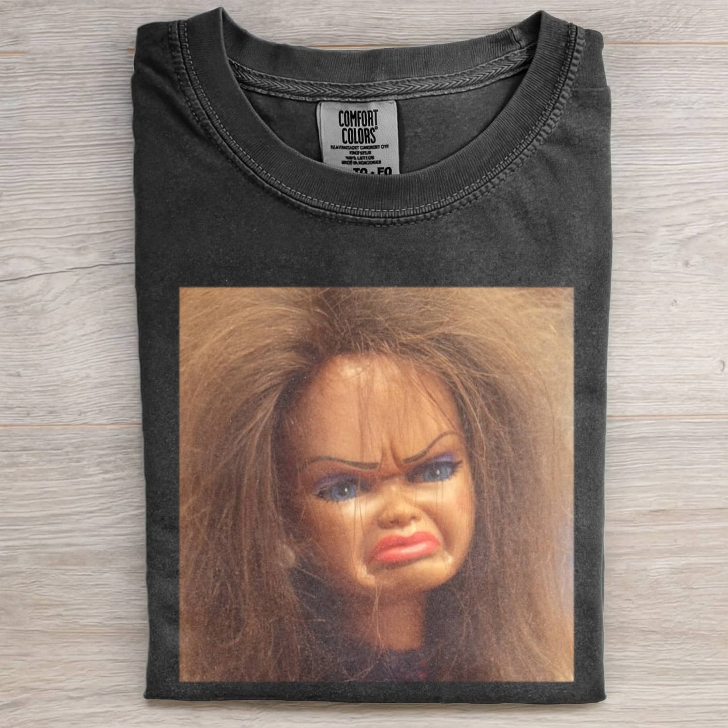 DOLL FACE MEME MOOD ICON TEE