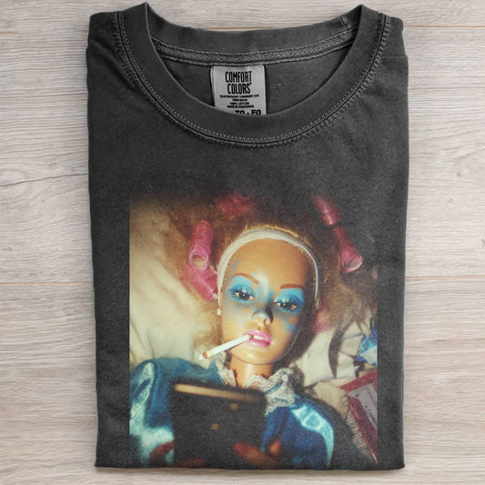 DOLL FACE MEME MORNING RITUAL TEE