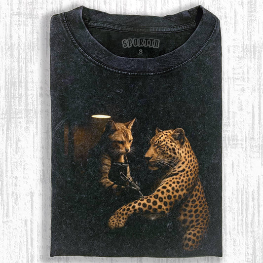 WACKY CAT T-SHIRT