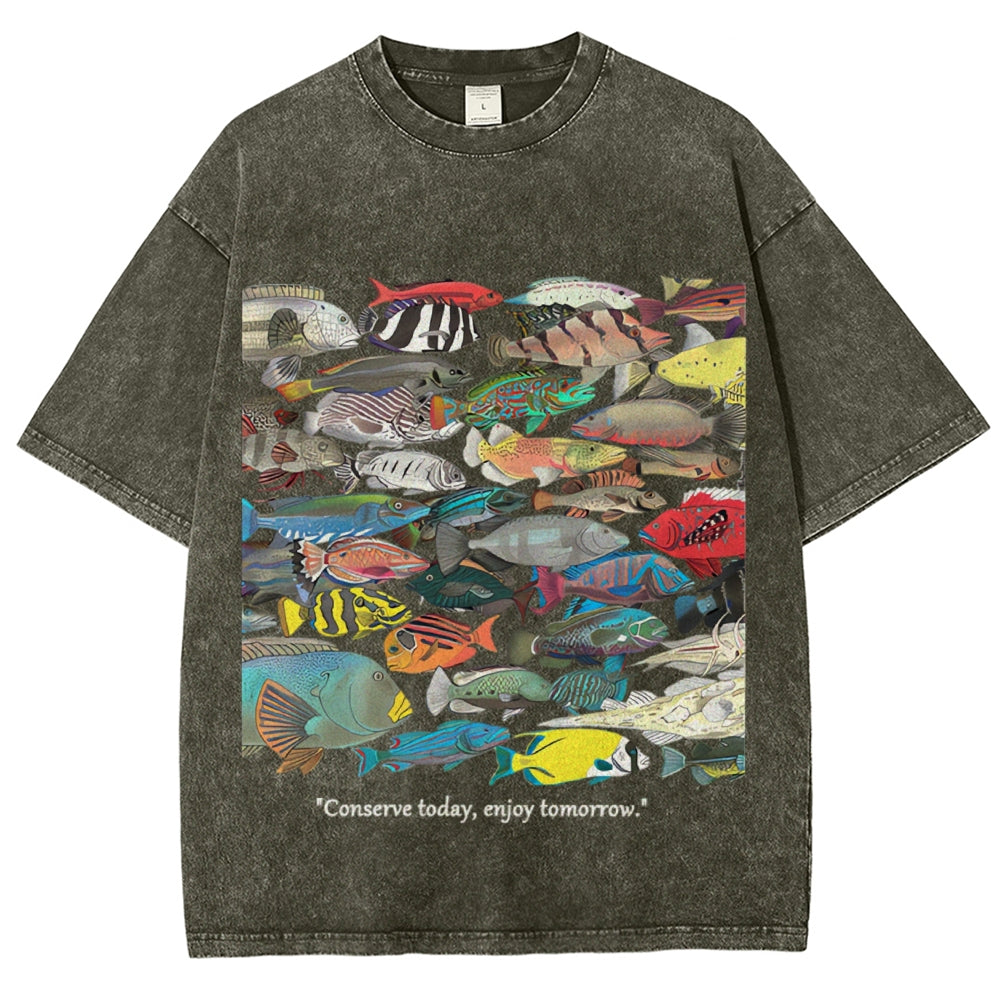 Unisex Vintage Washed Tee