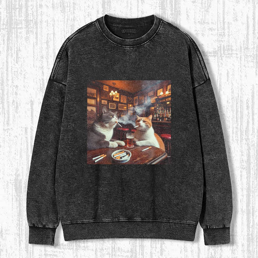 CAT MEME ICON SWEATSHIRTS