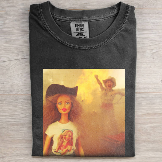 DOLL FACE MEME WILD, WILD WEST TEE