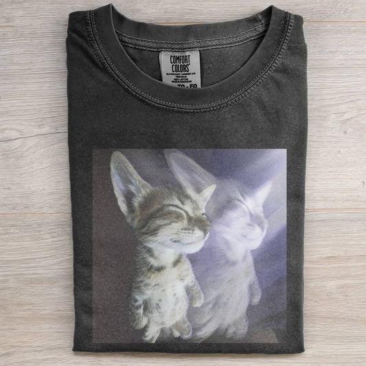 CAT MEME MOOD ICON T-SHIRT