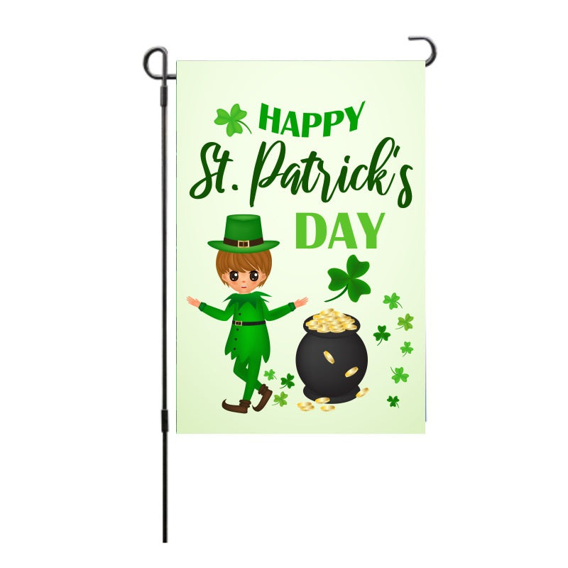 2025 St. Patrick's Day Garden Flag Spring