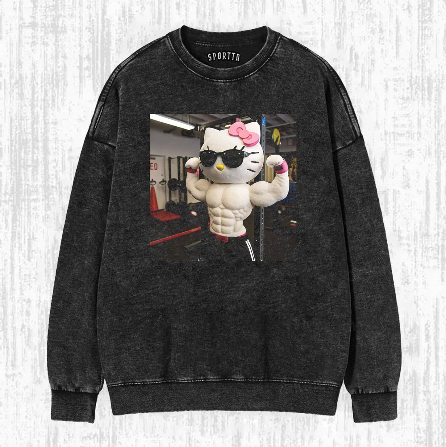 Fitness Version of Hello Kitty T-shirt