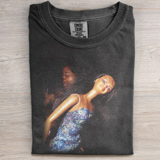 DOLL FACE MEME THE MORNING AFTER TEE