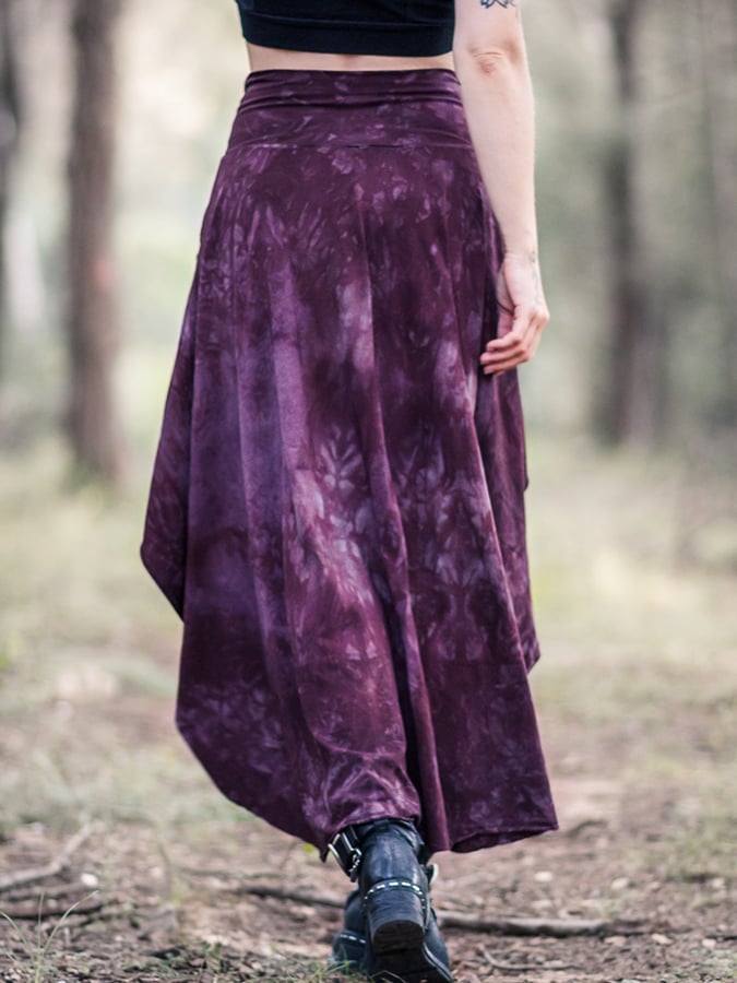 Women's Tie-Dye Vintage Skirt (With Pockets)