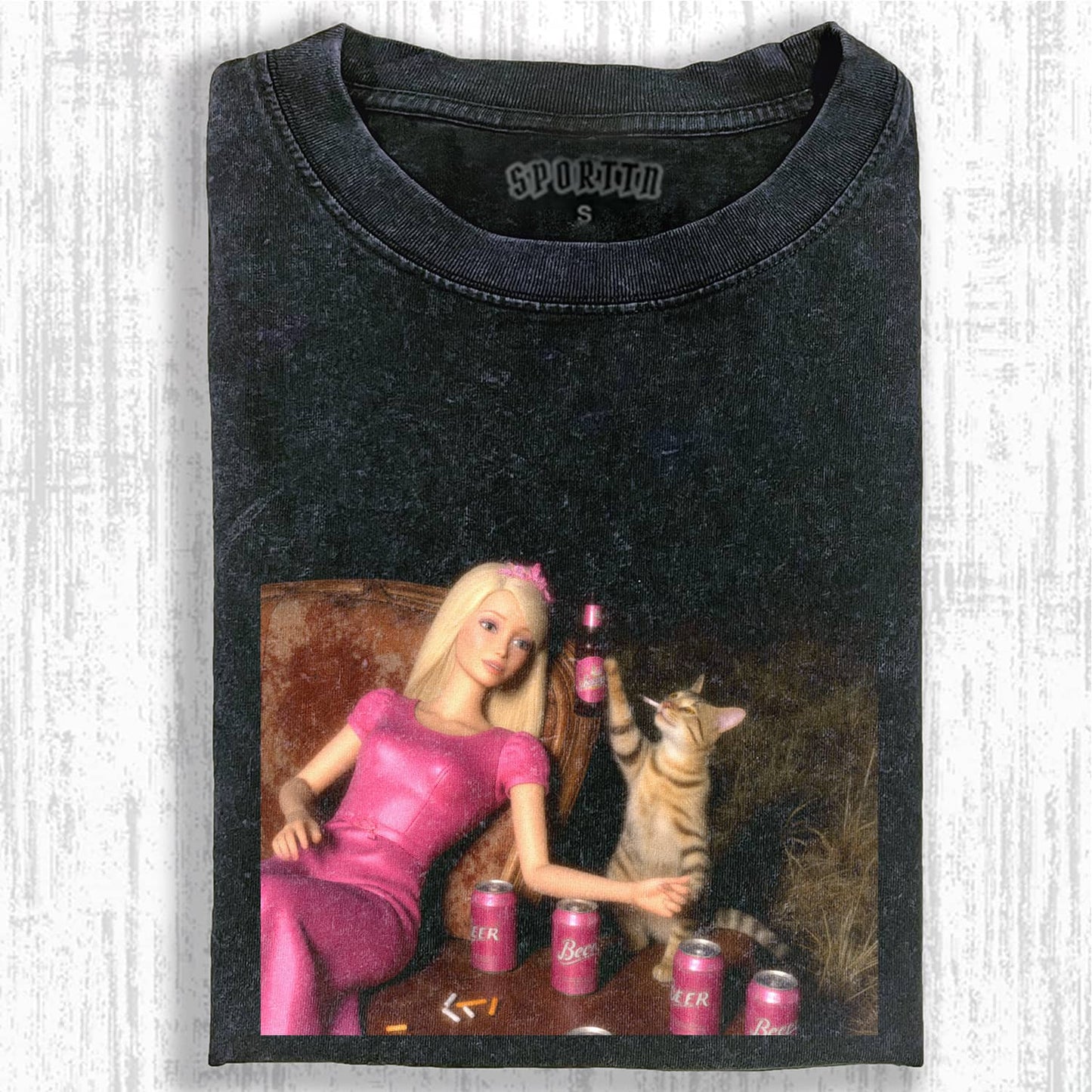 DOLL FACE MEME T-SHIRT