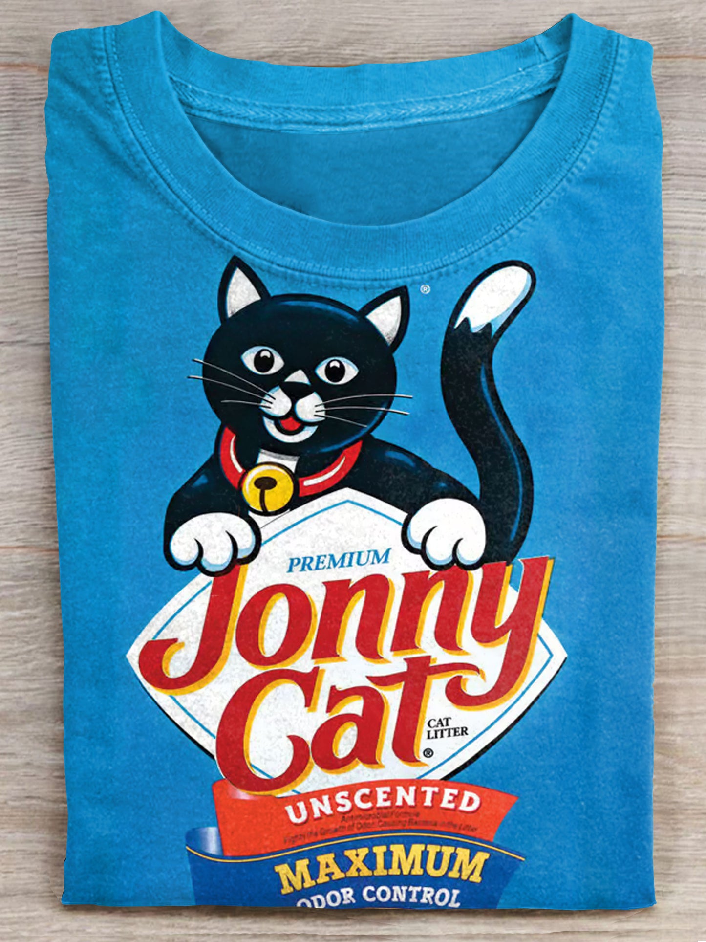 Jonny Cat Art Print Casual Short Sleeve T-shirt