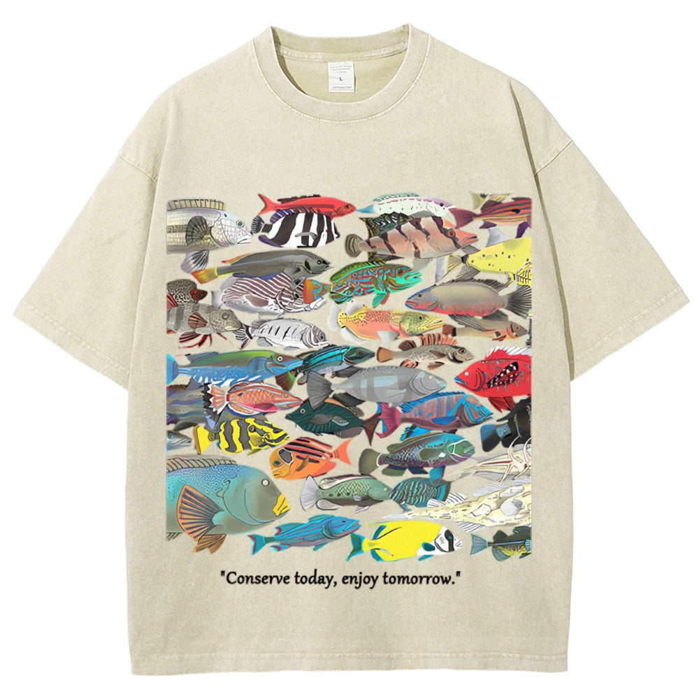 Unisex Vintage Washed Tee