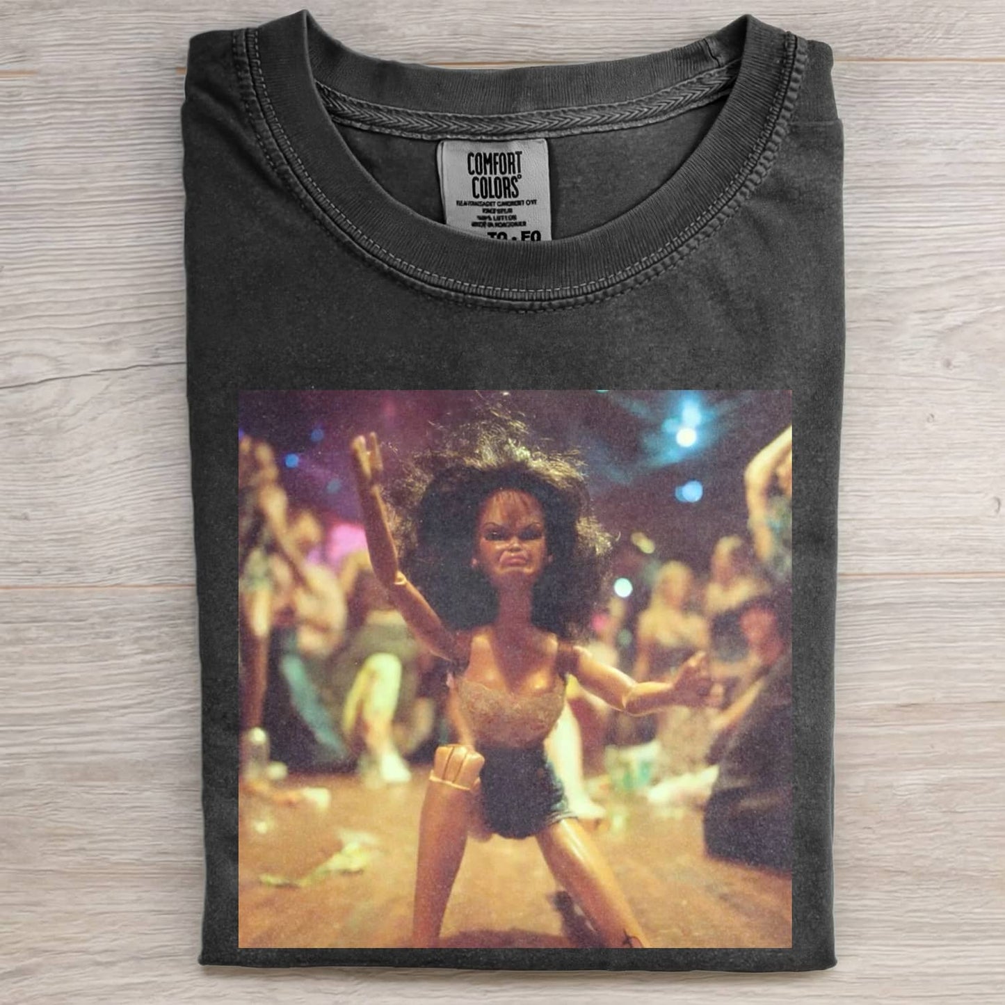 BALCK DOLL GIRL FUNNY MEME TEE