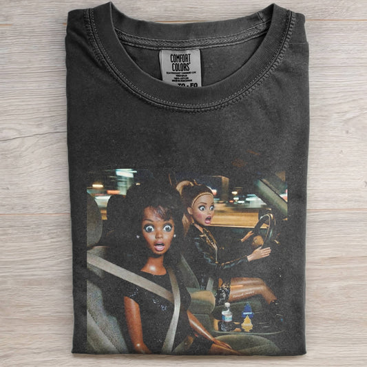 DOLL FACE MEME UNFILTERED SHOCK TEE