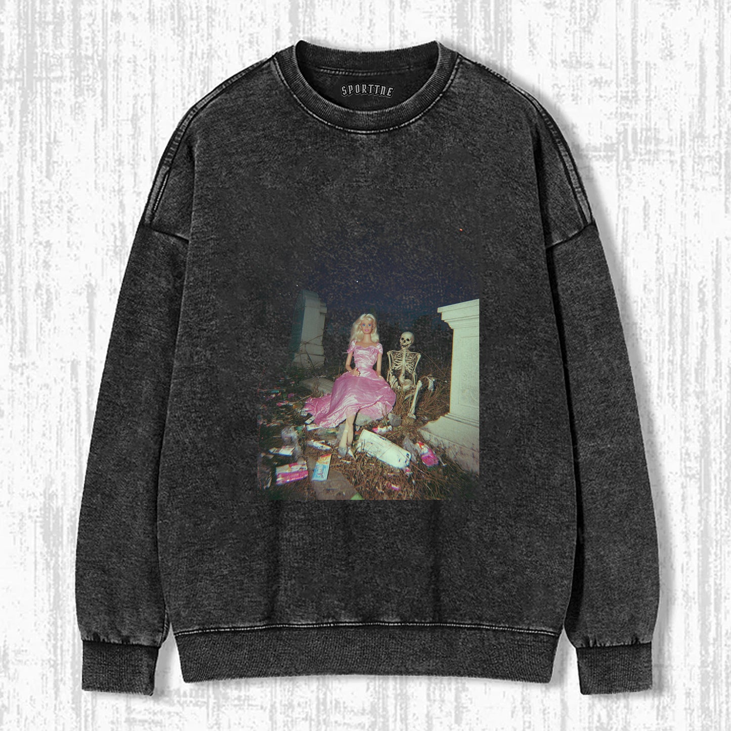 BARBIE RETRO SKULL TEE