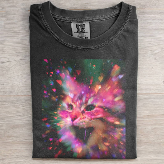 CUTE CAT VALENTINE'S DAY T-SHIRT