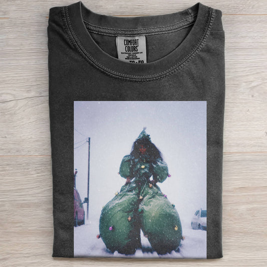 CHRISTMAS TALL BARBIECORE T-SHIRT