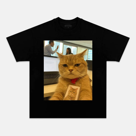 WACKY CAT TEE. 7.3