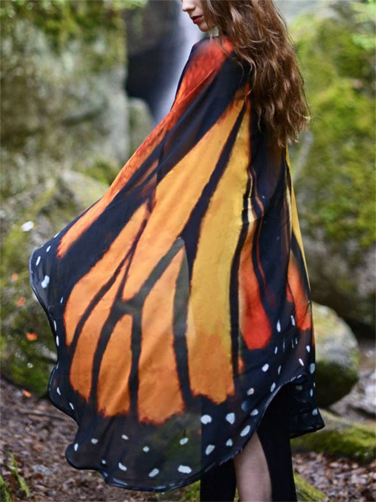 Dreamy Butterfly Inspired Wings Fairy Cape