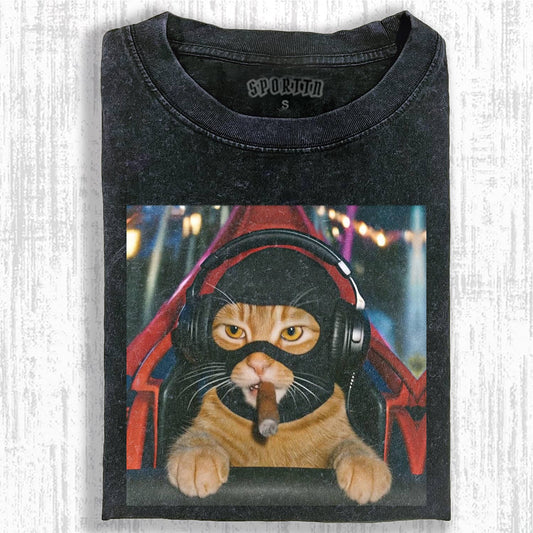WACKY CAT T-SHIRT