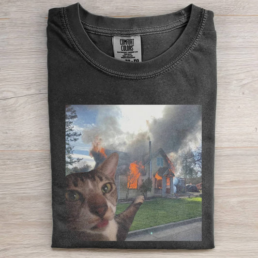 CAT MEME ICON T-SHIRT