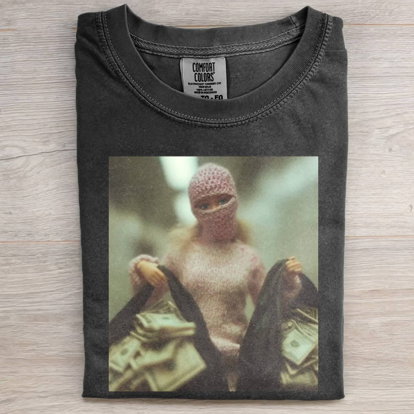 GANGSTER GRIL DOLL FUNNY MEME TEE