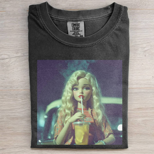 BARBIECORE MEME MOOD ICON TEE