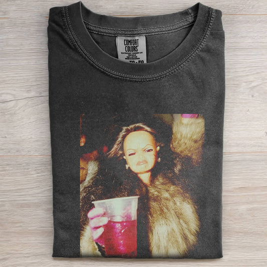 DOLL FACE MEME THE POST-PARTY STARE TEE