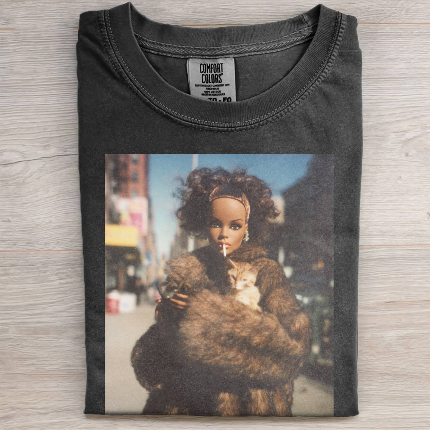 RETRO GLAMOROUS SMOKING BARBIECORE TEE