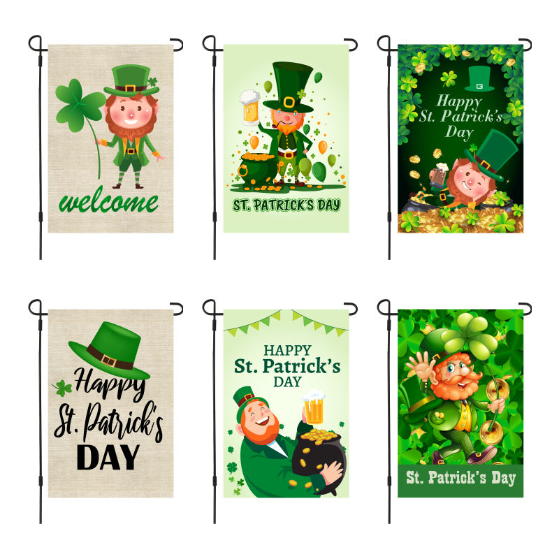 2025 St. Patrick's Day Garden Flag Spring