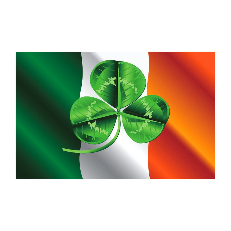 St. Patrick's Day Background Holiday Party Flag