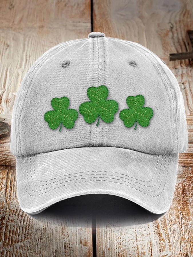 Unisex Distressed Cotton St. Patrick's Day Hat