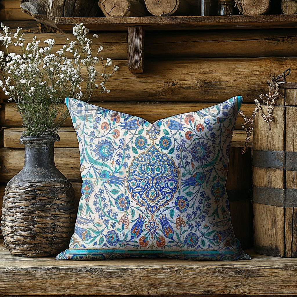 Vintage Bohemian Pattern Print Casual Pillow