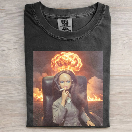 STANK FACE DOLL GIRL FUNNY MEME TEE