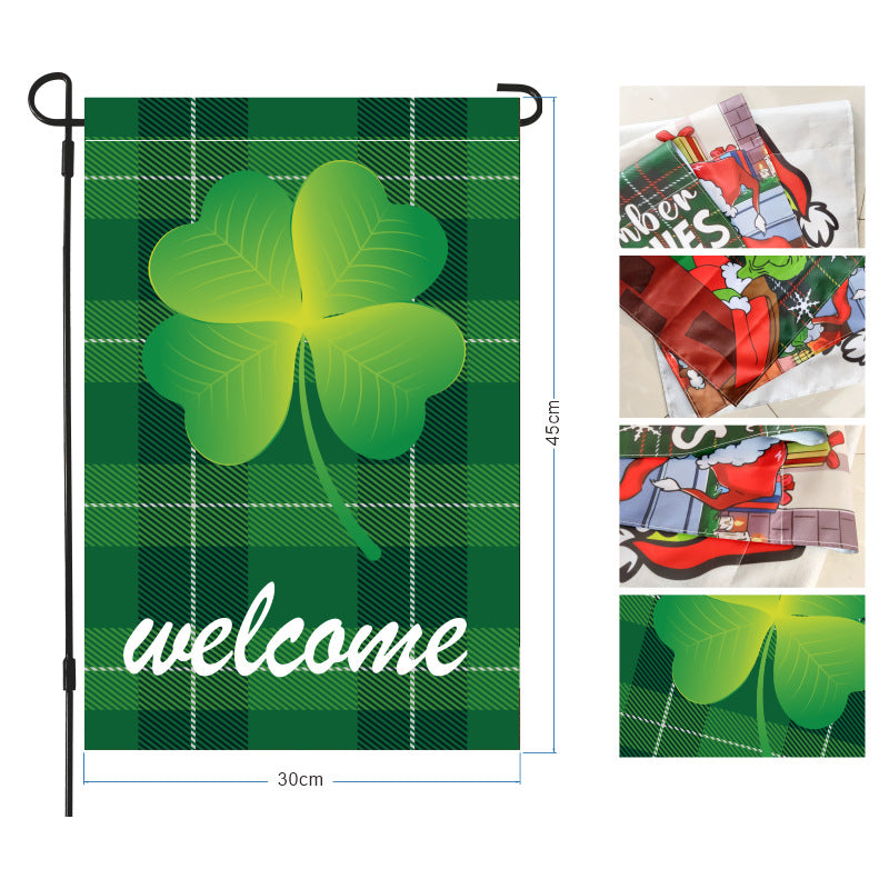 2025 St. Patrick's Day Garden Flag Spring