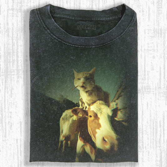 WACKY CAT TEE. 7.18
