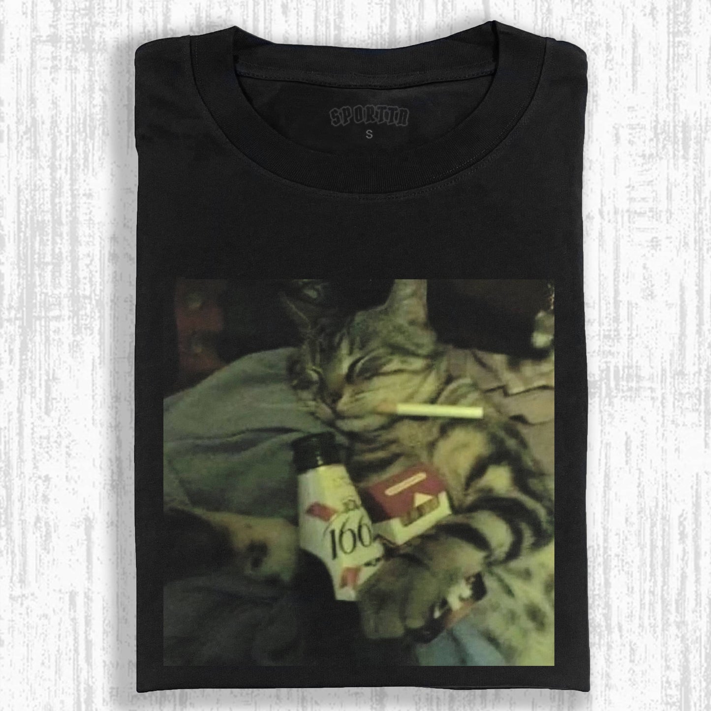 WACKY CAT TEE. 7.18