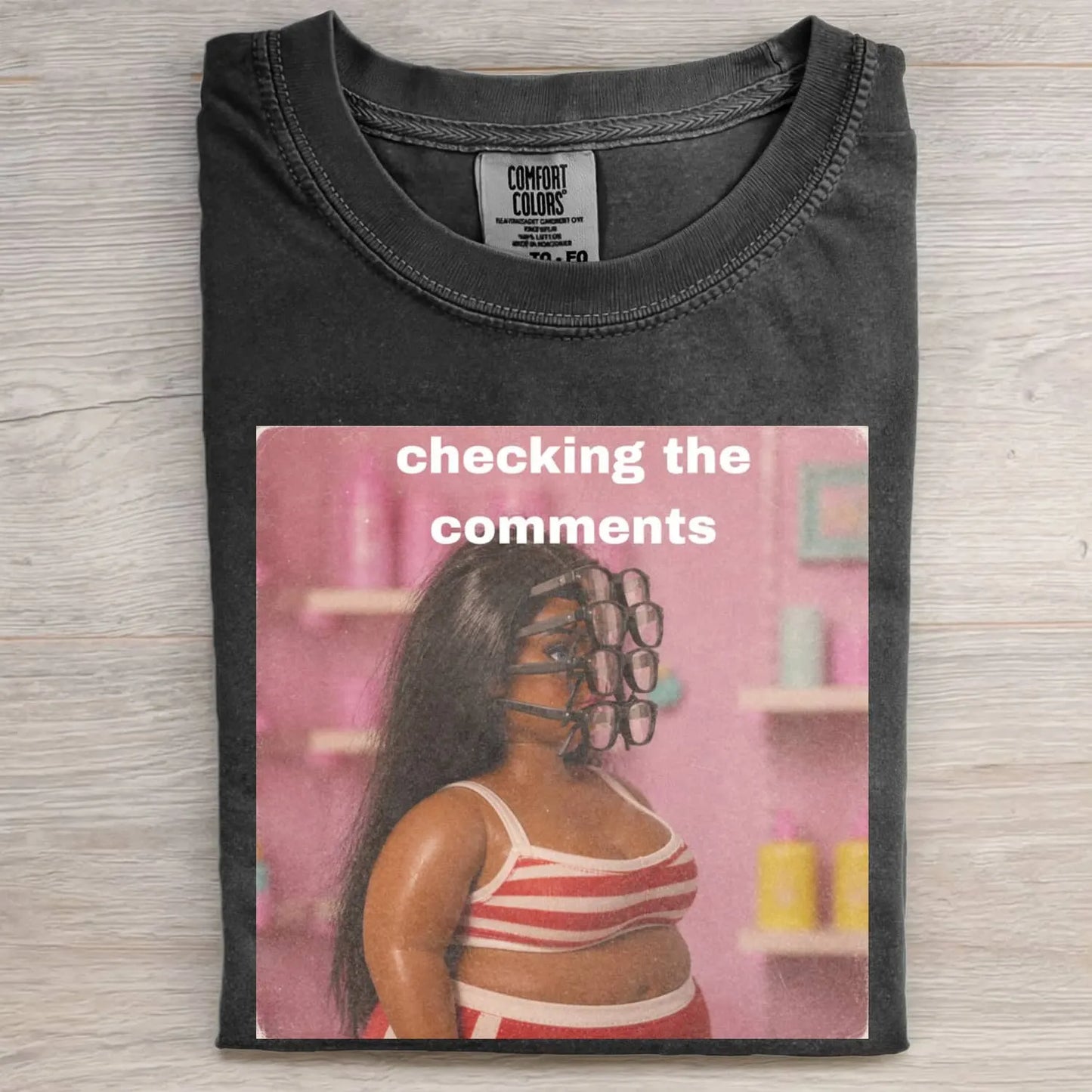 BBW DOLL GIRL FUNNY MEME TEE