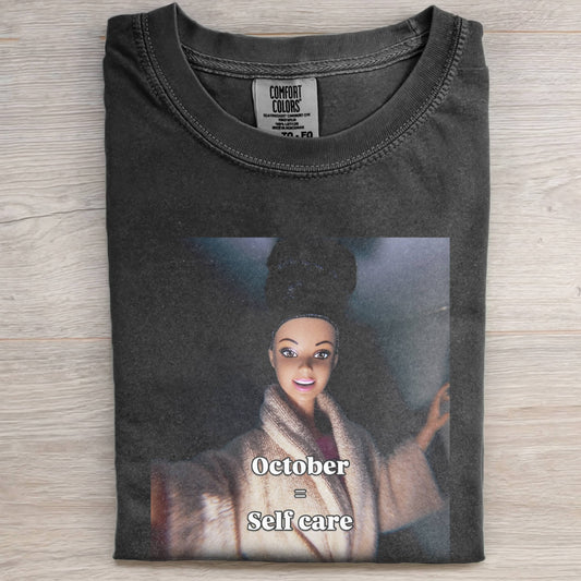 DOLL FACE MEME OCTOBER MOOD UNPLUGGED TEE