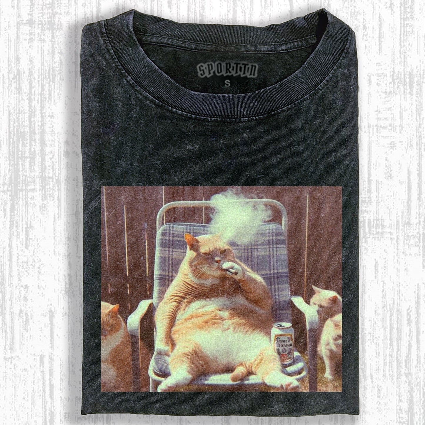WACKY CAT T-SHIRT
