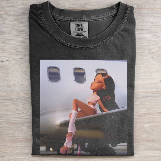 AIRPLANE BRATZ GIRL T-SHIRT