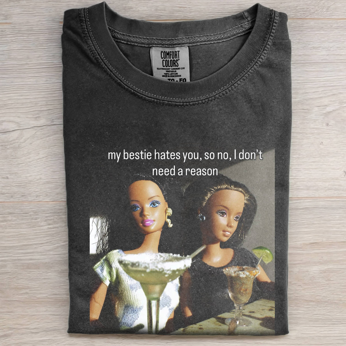 DOLL FACE MEME BESTIE’S WORD IS LAW. 🍸 TEE