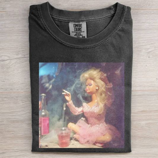 DOLL FACE PARTY DRINKING POV TEE